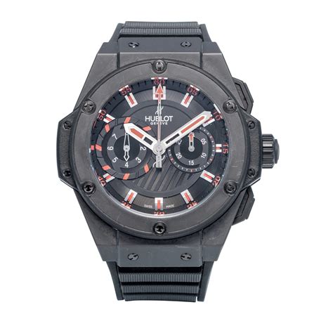 hublot king power black magic red foudroyante|Hublot King Power Black Magic Foudroyante Watch .